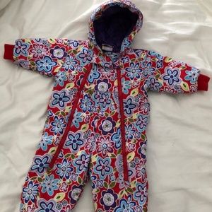 EUC Hanna Andersson HA Girl's Snowsuit Size 80